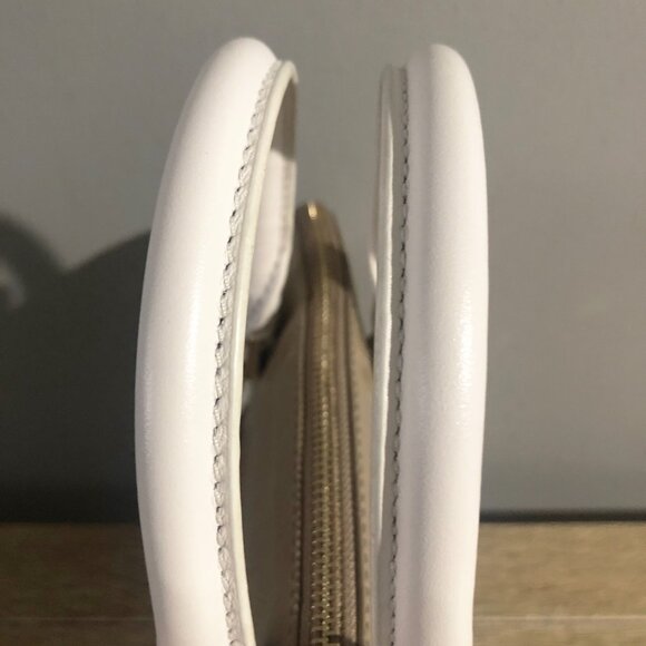 Michael Kors Bedford Legacy Medium Dome Satchel Purse Truffle MLT CLR MSRP $328 - Picture 15 of 16